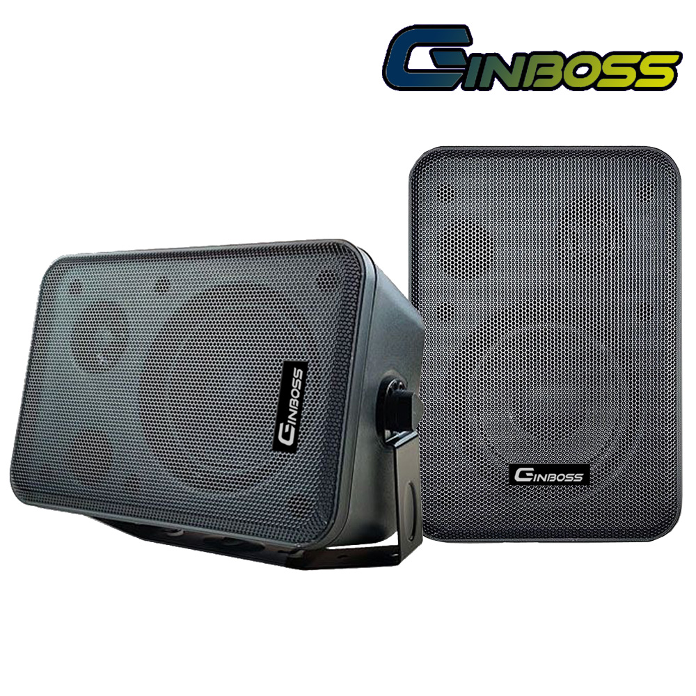 GINBOSS GIN-FS40HL GIN-FS40HL 진보스 고급 패션 스피커 최대 100W, 하이/로우 임피던스 겸용, 브라켓 포함_복제